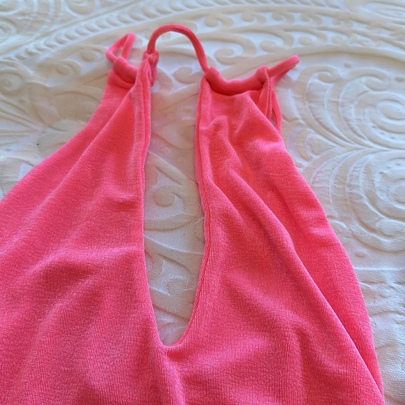 Hot Pink Bodycon Dress by Copper Closet - Picture 7 of 10